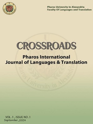 Crossroads: Pharos International Journal of Languages and Translation